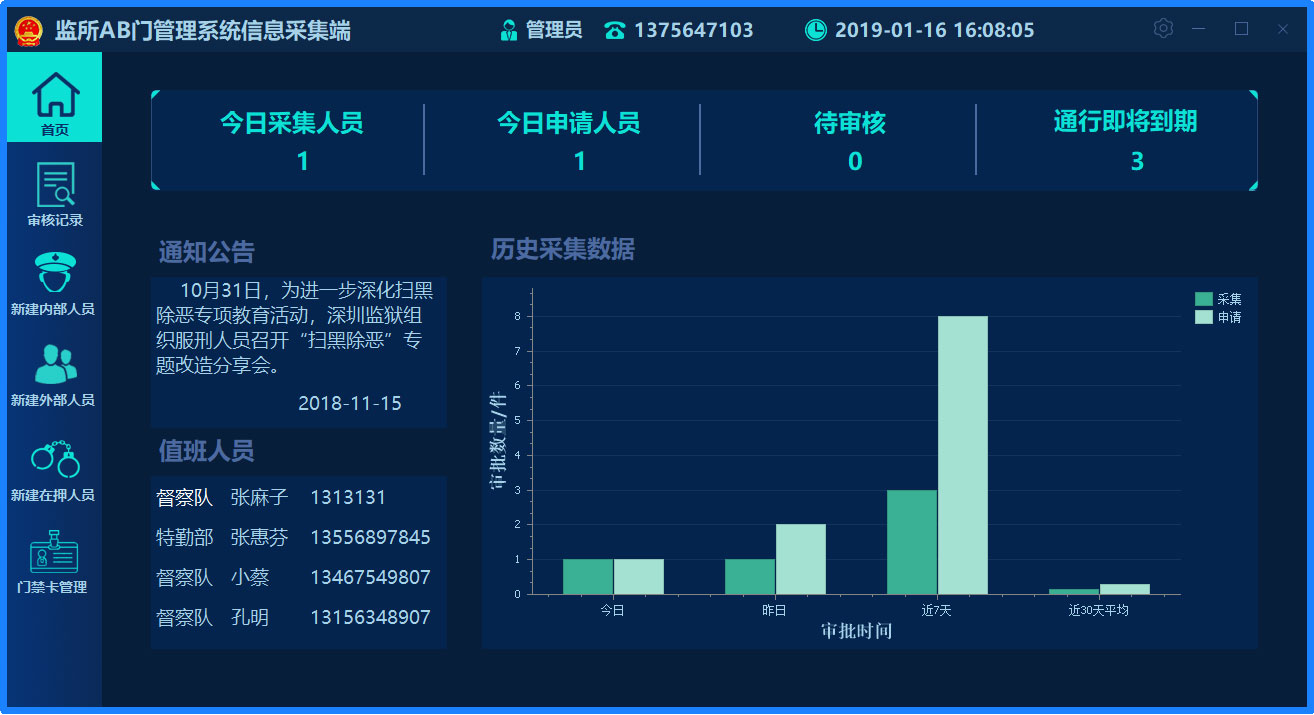 监所AB门管理系统